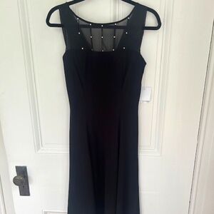 NWT Eva- Picone Rhinestones Cocktail Dress, Sz 4